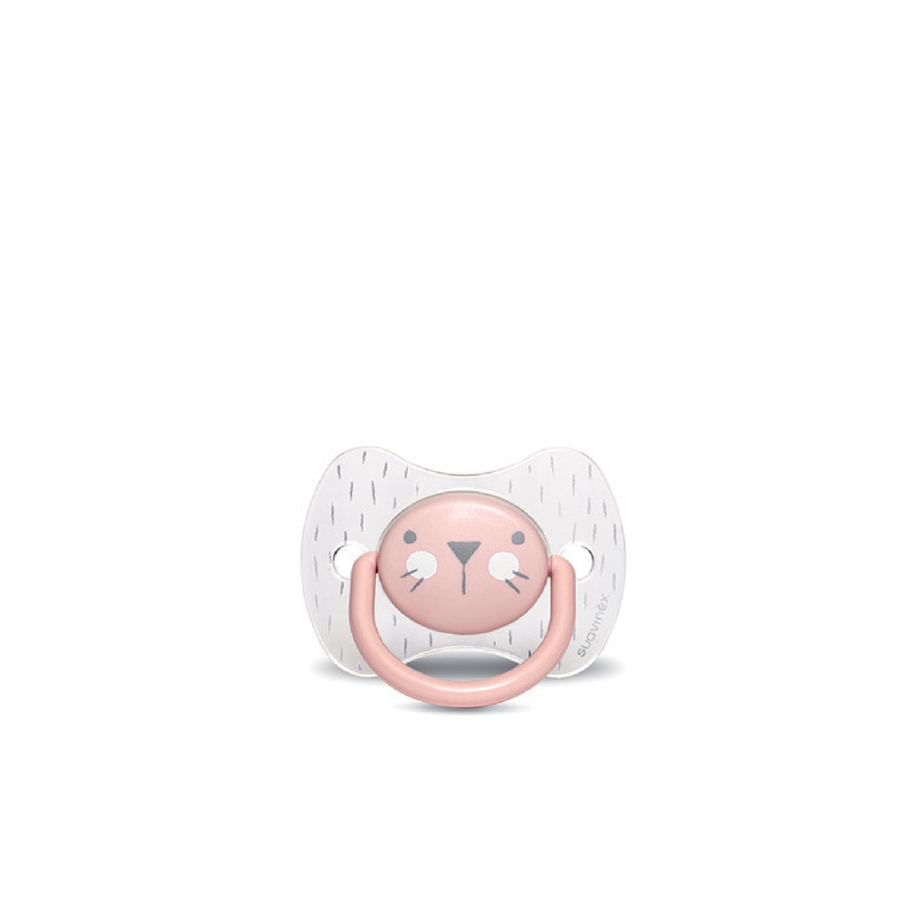 Suavinex Prem Phy Soother S 6/18 Whiskers Pk