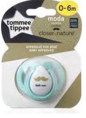 0-6 months MODA soother (boy)