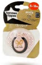 6-18 months MODA soother (girl)