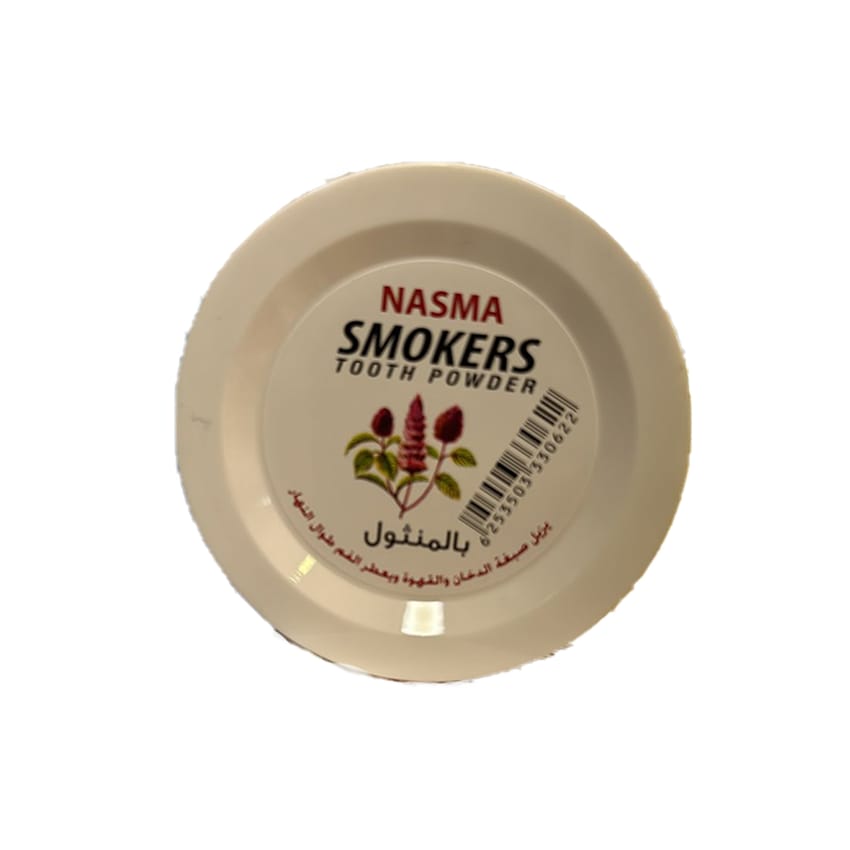 Natures Heart Smokers Cleaning Whitening Teeth Powder Menthol Flavor 40 Gram