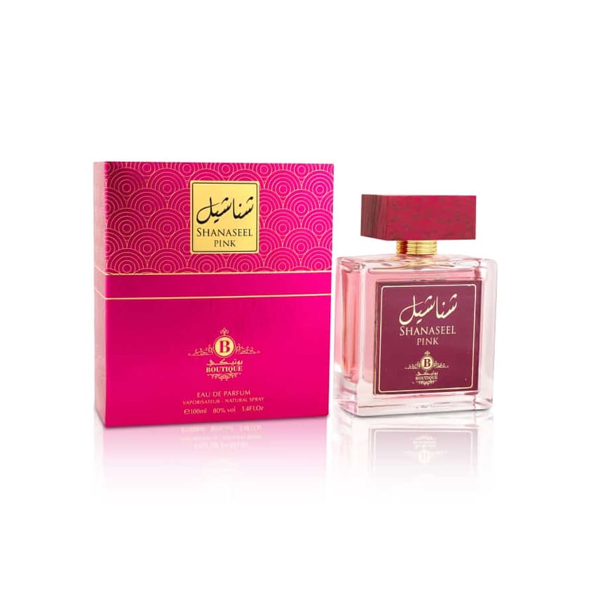 pink leather perfume